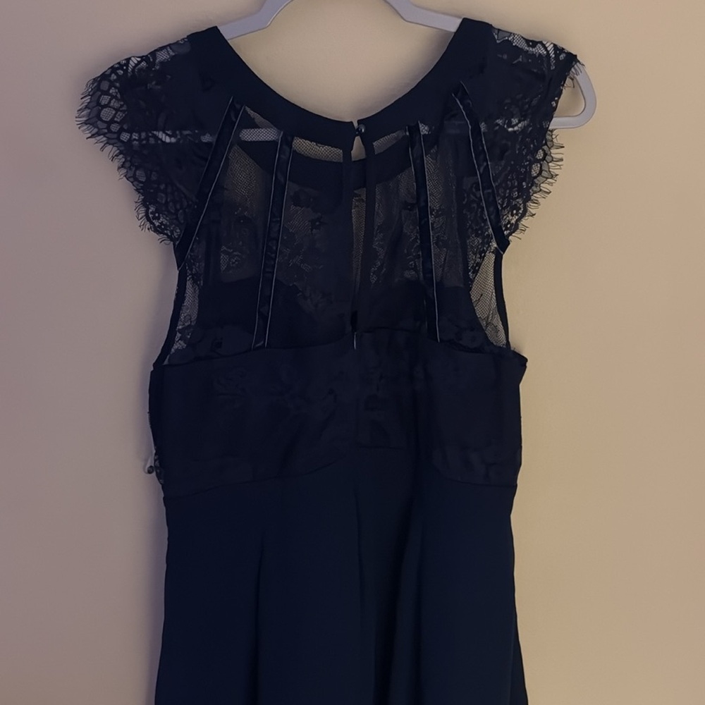 Blue Lace Dress - Picture 3 of 3
